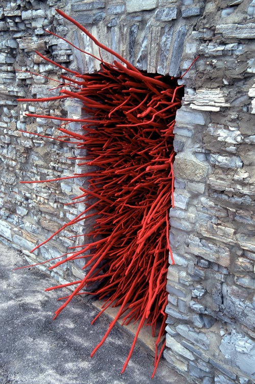 DONNA'S ROOM | 213 x 107 cm | Ironwood, Paint